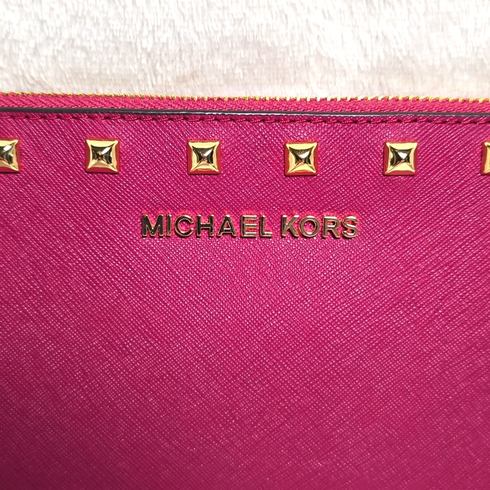 Michael Kors Jet Set Travel Wristlet NWOT - Picture 5 of 7